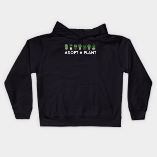 Plant - Adopt a plant Kids Hoodie